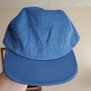 Beechfield Original Headwear Five Panel Hat NWT Blue. Snap Back. B681